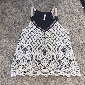 Fancy and soft tank top